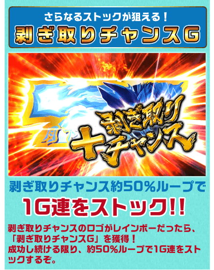 剥ぎ取りチャンス